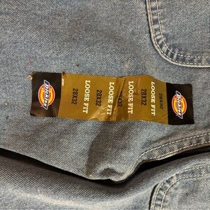 Dickies NEW WORN BRAND NEW Loose fit double jeans size 28 w x 32 L